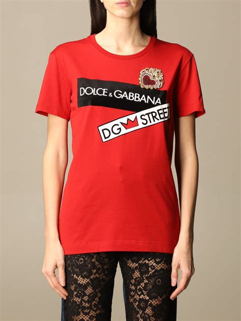 dolce gabbana womens t shirt|dolce and gabbana tracksuit women.